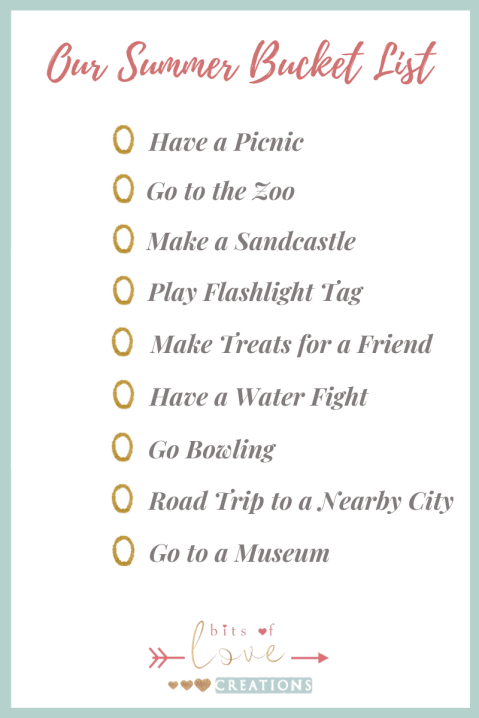 Our Summer Checklist
